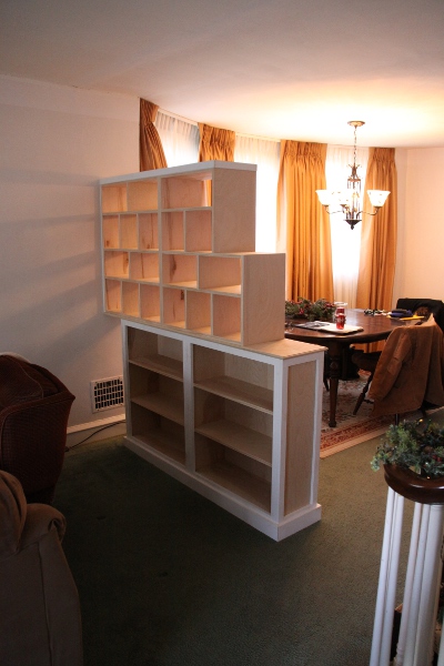 room divider bookcase